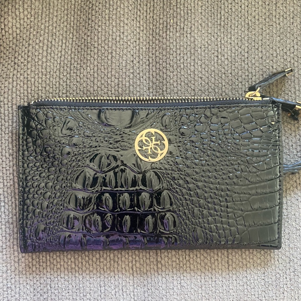 Black clutch/wristlet